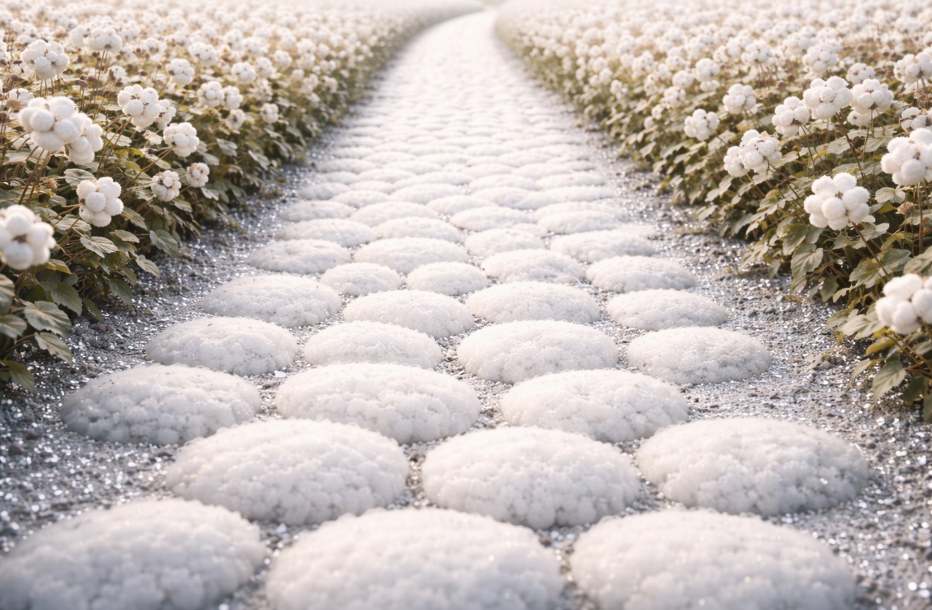 Cotton Brick Pathway